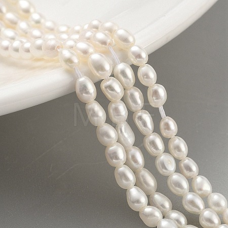 Natural Cultured Freshwater Pearl Beads Strands PEAR-P062-03C-1