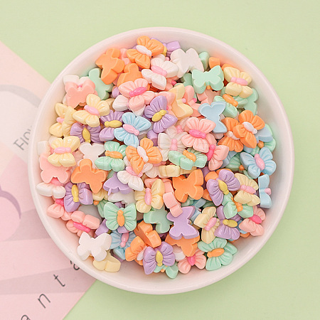 Opaque Resin Cabochons RESI-K027-09-1