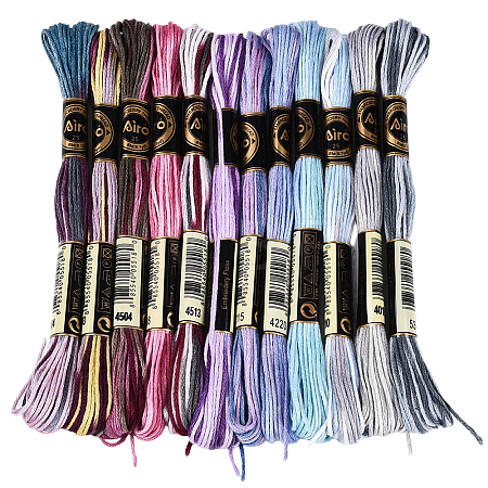 6-Ply Polyester Embroidery Floss OCOR-WH20074-15J-1
