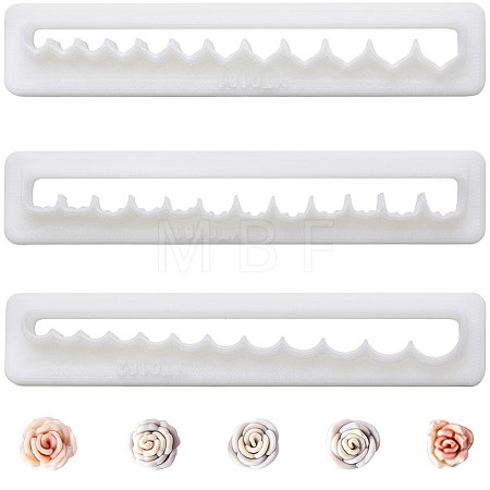 3Pcs 3 Styles Wavy Edge Resin Clay Cutters DIY-CP0010-33-1