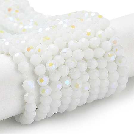 Opaque Glass Beads Strands EGLA-A035-P4mm-L01-1