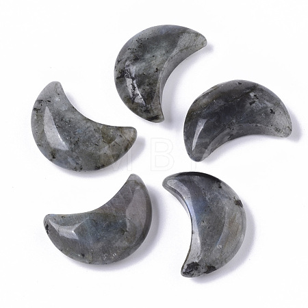Moon Shape Opalite Healing Crystal Pocket Palm Stones G-T132-001L-1