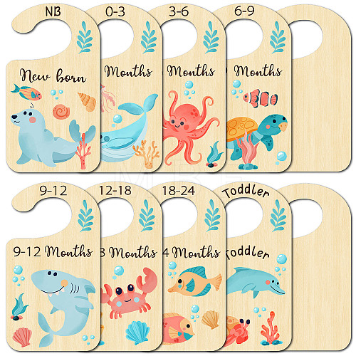 Wooden Baby Closet Divider WOOD-WH20004-005-1