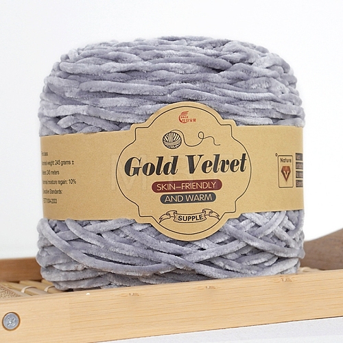 Wool and Velvet Yarn PW-WG6424A-24-1