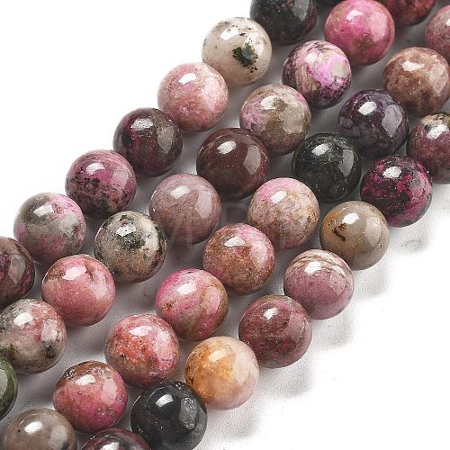 Natural Sugilite Beads Strands G-C179-I01-02-1