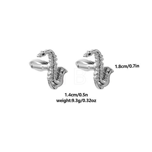 Alloy Cufflinks PW-WG58736-04-1