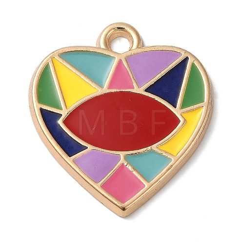 Zinc Alloy Enamel Pendants ENAM-Z013-01D-02-1