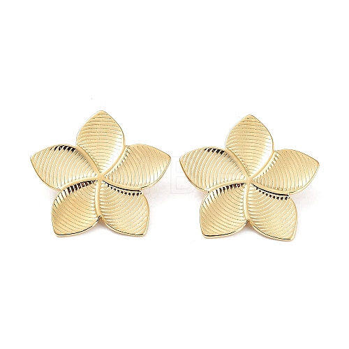 304 Stainless Steel Stud Earrings EJEW-P245-11G-1