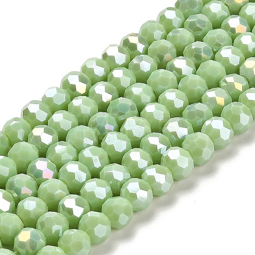 Opaque Glass Beads Stands EGLA-A035-P6mm-B20-1