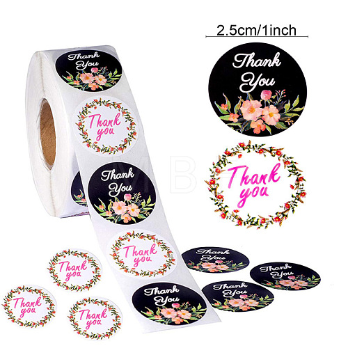 Paper Word Cartoon Sticker Rolls PW-WG47921-05-1