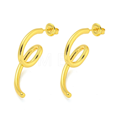 304 Stainless Steel Earrings EJEW-R161-03G-1