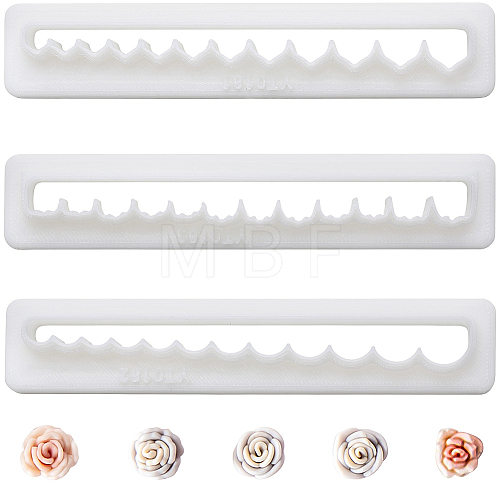 CRASPIRE 3Pcs 3 Styles Wavy Edge Resin Clay Cutters DIY-CP0010-33-1