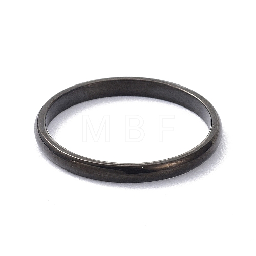 2mm Polished Plain Dome Finger Ring for Girl Women RJEW-C012-05C-EB-1