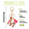 Fruit Series Letter Resin Keychains KEYC-TAC0033-02M-3