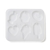 Ice Cream/Cake/Donut Pendant DIY Silicone Mold X1-DIY-K073-09C-2