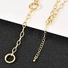 Brass Cable Chain Y Lariat Necklaces NJEW-H087-06C-G-3