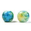 Drawbench Glass Round Beads GLAD-WH0001-01-13-3