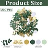 200Pcs Paper Confetti AJEW-CP0010-78A-2