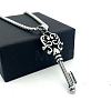 Vintage Punk 304 Stainless Steel Key Pendant Necklaces GR5829-5