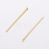 Brass Flat Head Pins X-KK-F714-06G-B-2