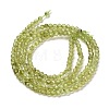 Natural Peridot Beads Strands G-B107-A06-01-3