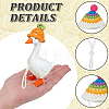 8Pcs 8 Styles Polyester Doll Hat DIY-SC0033-54B-5