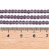 Imitate Austrian Crystal Frosted Glass Beads Strands LS-EGLA-A039-T2mm-MD04-5