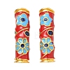 Alloy Enamel Beads ENAM-B037-12G-02-1