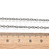 Tarnish Resistant Classic Plain 304 Stainless Steel Mens Womens Cable Chain Necklace Making STAS-P045-01P-3
