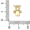 Brass Micro Pave Cubic Zirconia Pendants KK-L229-51G-3