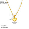 304 Stainless Steel Pendant Necklaces FS-WG91839-04-1
