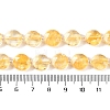 Natural Citrine Beads Strands G-N342-17-5