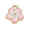 Alloy Enamel Pendants FIND-Z070-05G-04-2