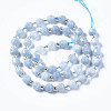 Natural White Jade Beads Strands G-T132-049A-2
