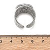 304 Stainless Steel Cuff Ring Components SA-CBA37BC-15E-P-3