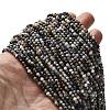 Natural Sodalite Beads Strands G-RM2025-A19-3mm-1