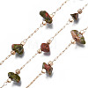 Brass Paperclip Chains CHC-N018-101-03-1