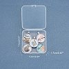 Alloy Glass Pendants PALLOY-CA0001-23-7