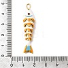 Rack Plating Brass Pendants KK-A268-05G-C01-3