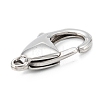 304 Stainless Steel Lobster Claw Clasps STAS-C024-12P-2