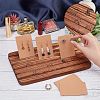  1Pc Wooden Card Display Base DIY-NB0007-76-3