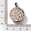 Natural Rose Quartz Pendants G-P560-01R-22-3