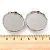 304 Stainless Steel Brooch Base Settings FIND-D035-02D-P-3