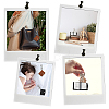 4 Sest 2 Colors 2 Inch Leather Cover Mini Photocard Holder Book AJEW-CA0003-95-6