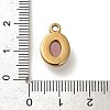 Natural Rose Quartz Pendants STAS-R009-04G-05-3