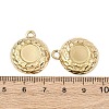 304 Stainless Steel Pendant Cabochon Settings STAS-I358-01G-3