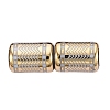 Electroplate Glass Beads EGLA-Q137-01A-P02-1