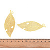 Brass Filigree Big Pendants KKC-T003-26G-3
