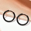 202 Stainless Steel Huggie Hoop Earrings EJEW-F111A-19mm-EB-2