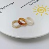 3Pcs Acrylic Finger Rings WGC4C6E-53-1